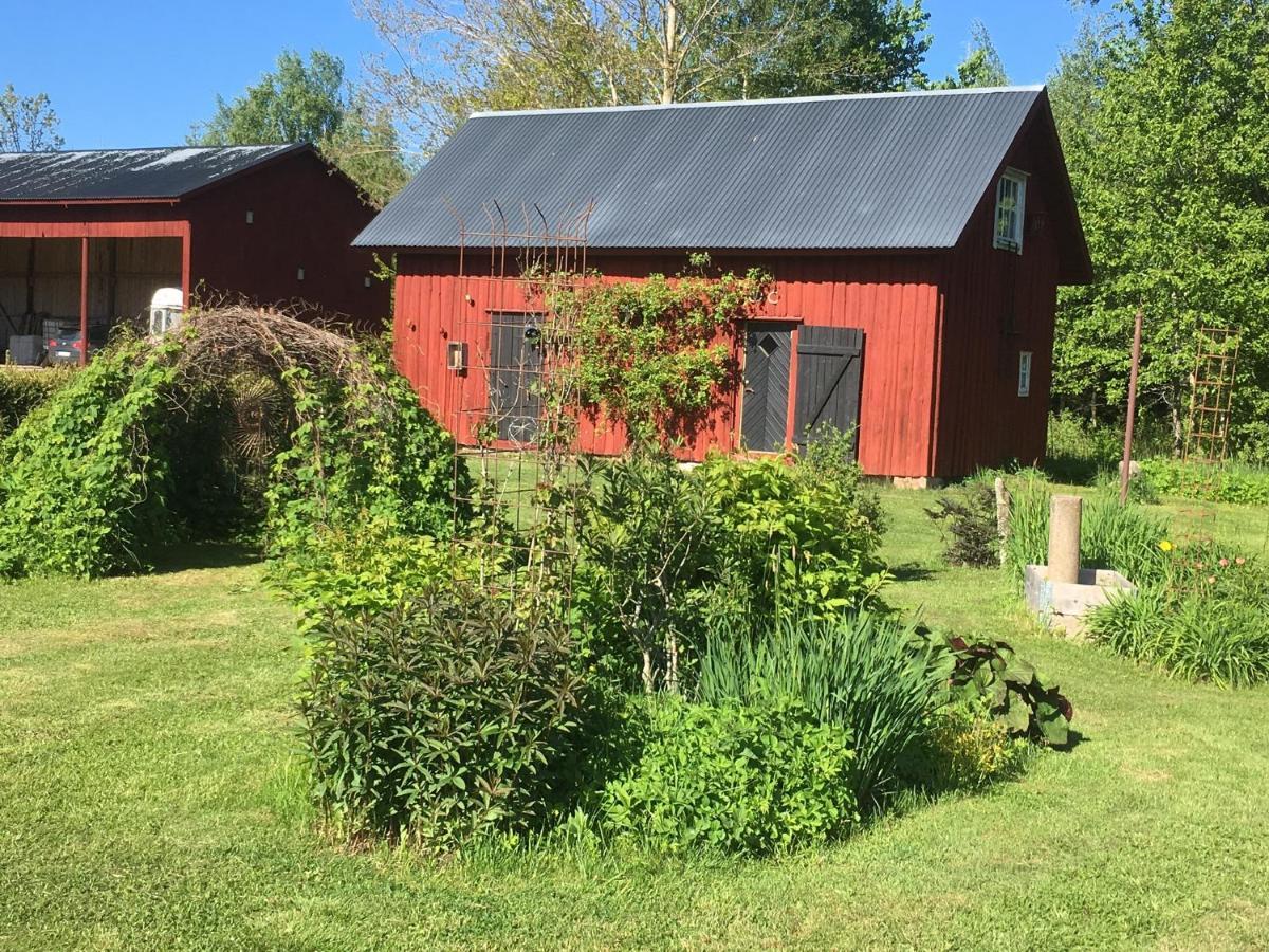 Liten Stuga Mitt I Naturen Pa Kinnekulle Hällekis Dış mekan fotoğraf